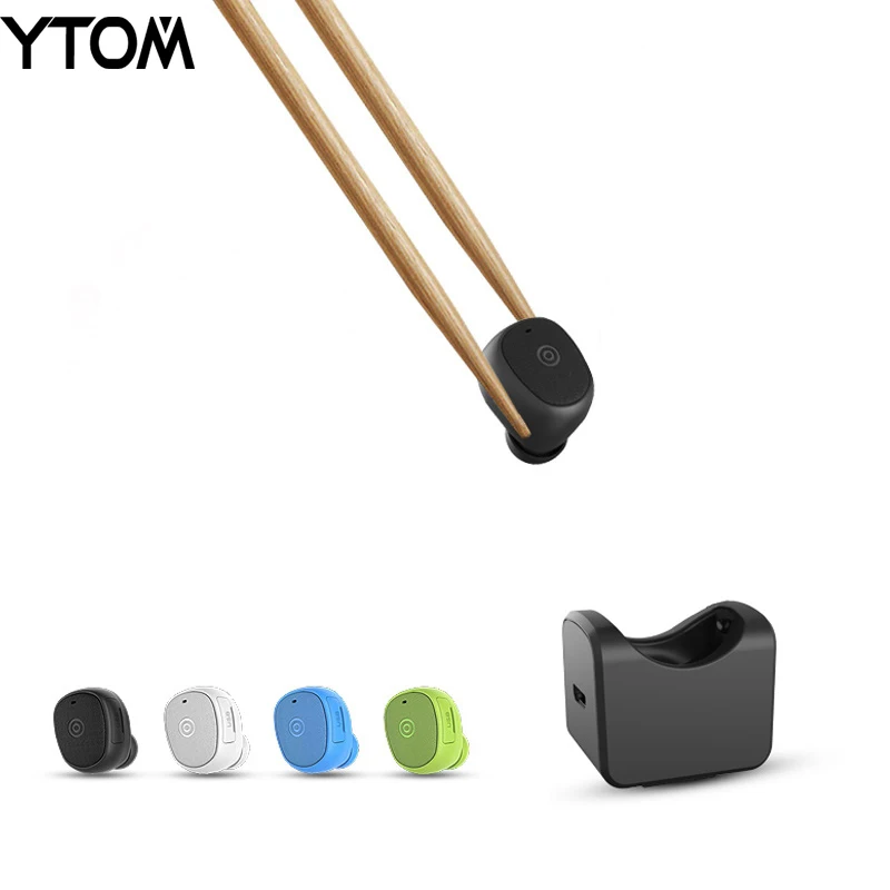 

YTOM C1 Mini Bluetooth headset with charging socket car calls earphone earbuds with clear mic for apple xiaomi huawei smartphone
