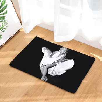 

Character Sexy Women Cup Gray Watercolor Smoke Letter Outdoor Mats Decor Living Room Carpet Home Hallway Door Rugs Coral Fleece