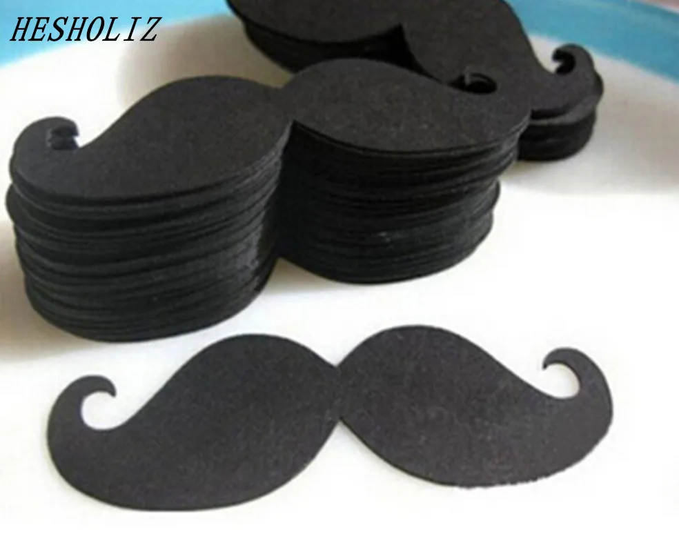 

100PCS Party Paper Moustache Wedding Decoration Fiesta Party Birthday Baby Shower Baby Baptism Decor