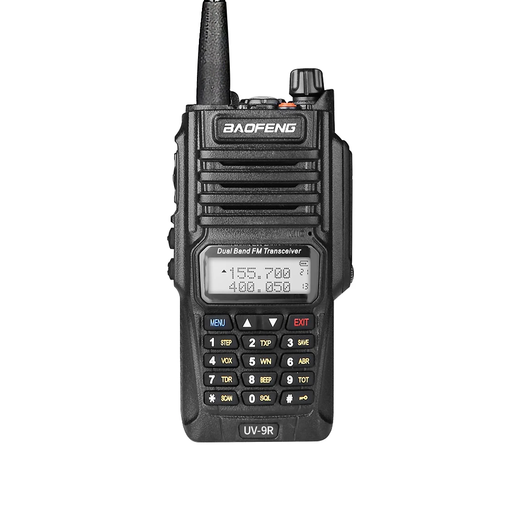 Baofeng UV-9R plus Водонепроницаемая рация CB ham радиостанция 10 км двухстороннее радио uhf