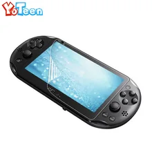 Прозрачная передняя+ задняя защитная пленка для экрана sony psv 1000 psv ita 1000 PS Vita psv 1000 HD прозрачная защитная пленка для экрана 1 комплект