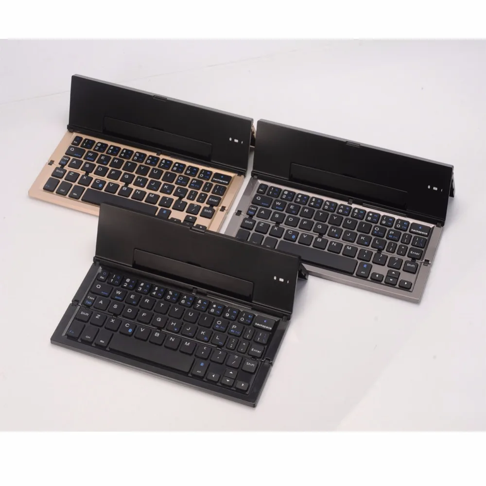 

1 Pc Cool Portable Mini 58-Key Bluetooth Fold Keyboard for Home & Office & Computer & Tablet Computer & Mobilephone