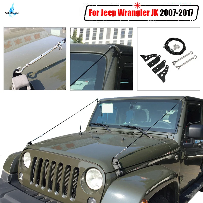 For 2007 2017 Jeep Wrangler JK Limb Riser Kit Obstacle Eliminate Rope