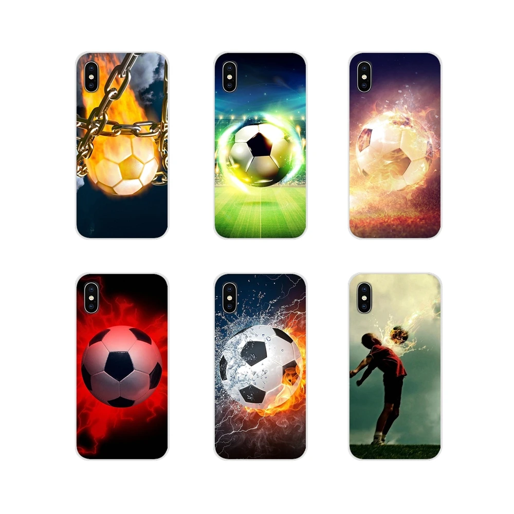 Футбольный мяч Fire Football для Xiaomi Redmi Note 6A MI8 Pro S2 A2 Lite Se MIx 1 Max 2 3 Oneplus 6T Чехлы мобильных