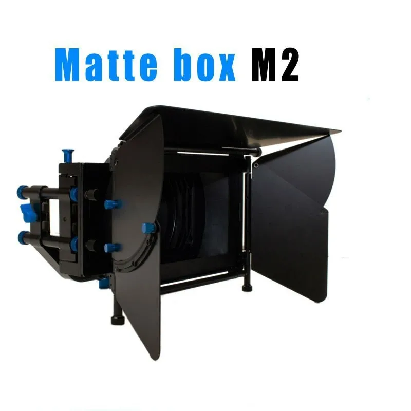 

DSLR 15mm Rod pro Matte Box Mattebox M2 For 15mm Rail Support System 5D2 5D3 6D