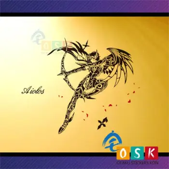 

Golden Saint Seiya Star Wall Stickers Anime Peripheral Sagittarius Cloth Aussie Stickers