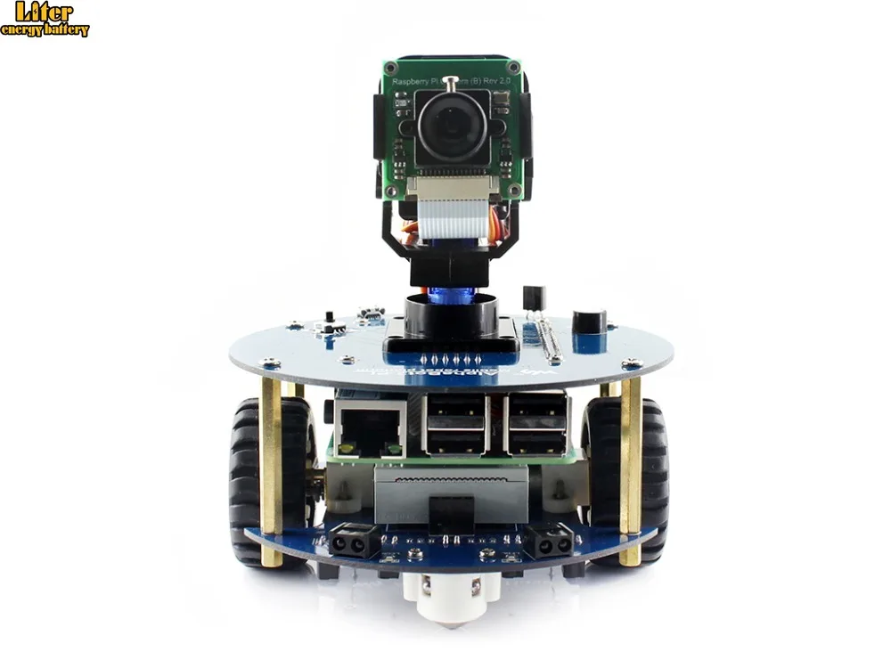 AlphaBot2 robot building kit: 2018 new original Raspberry Pi 3 Model B+ RPi Camera (B)+Micro SD Card card+15 Acc | Компьютеры и офис