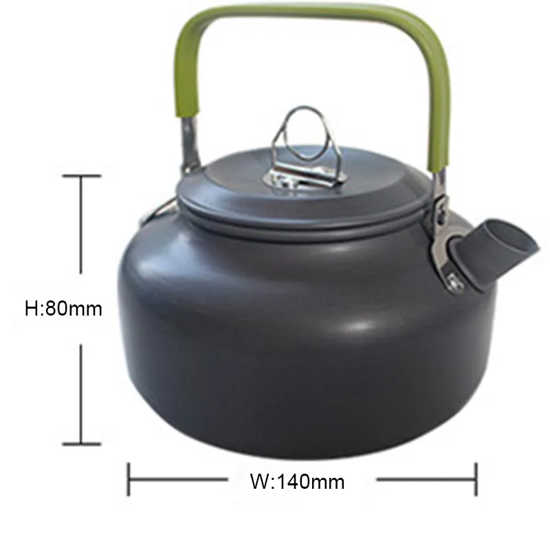 

10Pcs/Set Camping Tableware Backpack Pot Pan Cookware for Outdoor Camping Hiking Picnic ASD88