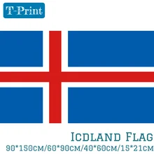 Исландия национальные флаги и растяжки 15x21 см; 40x60 см, 60x90 см x 90x150 см висит для чемпионата мира по футболу оформление дома баннер