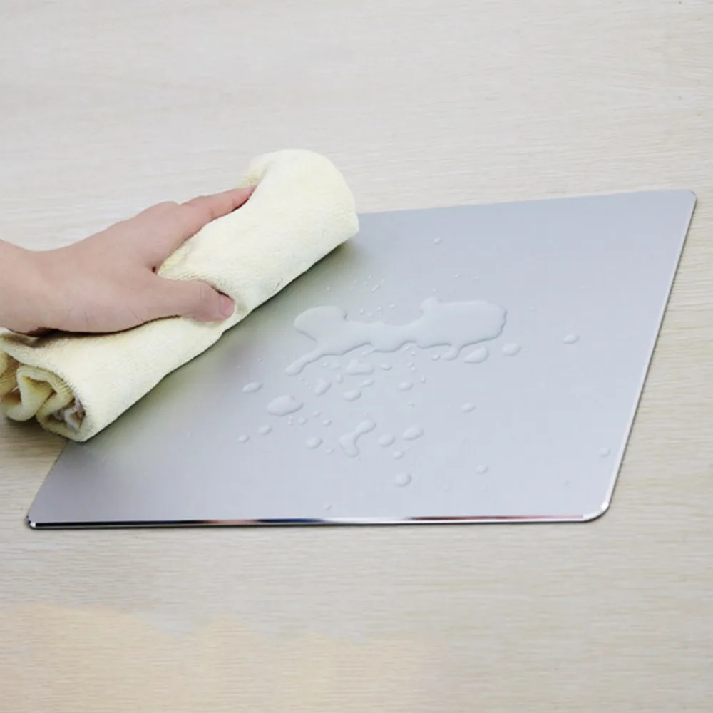 

Aluminium Muismat Metal Gaming Mouse Mat Pad Unique Metalen Mousepad With Anit-slip PU Leather Excellent Comfortable for PC game
