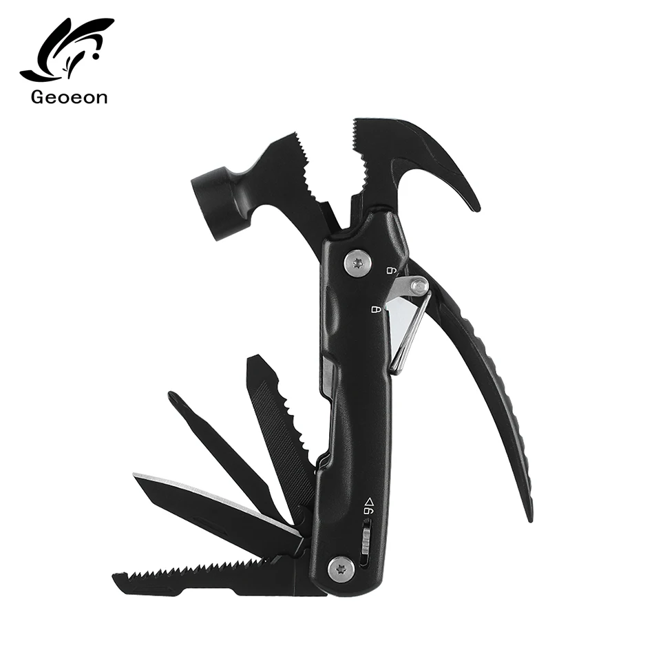 

Geoeon Multi-function Camping Pliers Wire Stripper Wire Cutting Pliers Multitool Hand Tools Stainless Steel Woodworking Tool A75