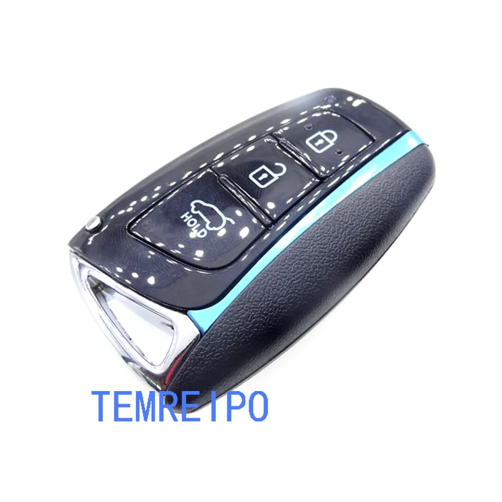 

10pcs/lot key shell for Hyundai smart remote control key case Genesis 2013-2015 Santa Fe 2014-2015 Equus 2015 Azera key cover