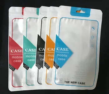 

12*21.5cm Plastic zipper Clear black Retail Packaging bag For iphone 8 7 plus 4.7/5.5 Samsung s9 s8 For iphone Xs Max Case cover