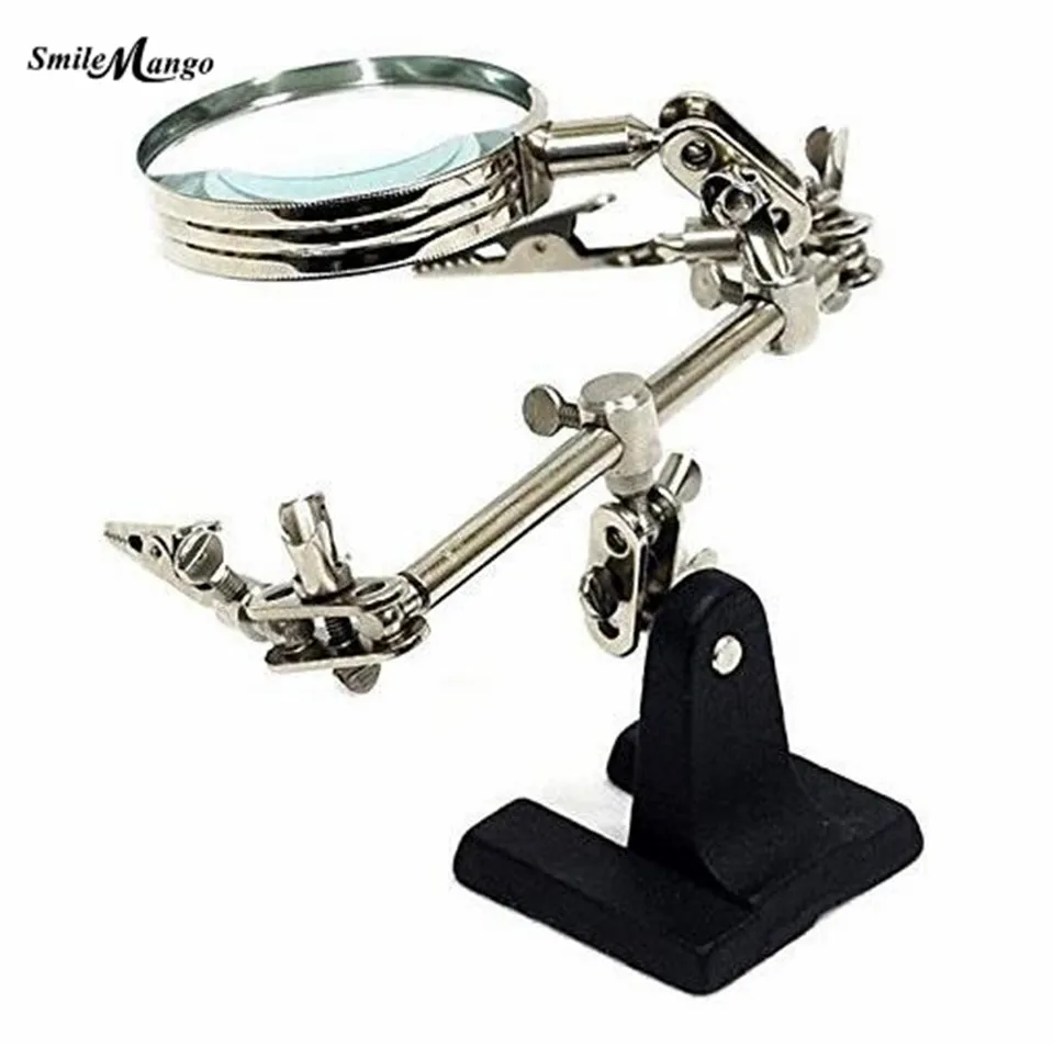 2016 New Third Hand Soldering Iron Stand Helping Clamp Vise Clip Tool