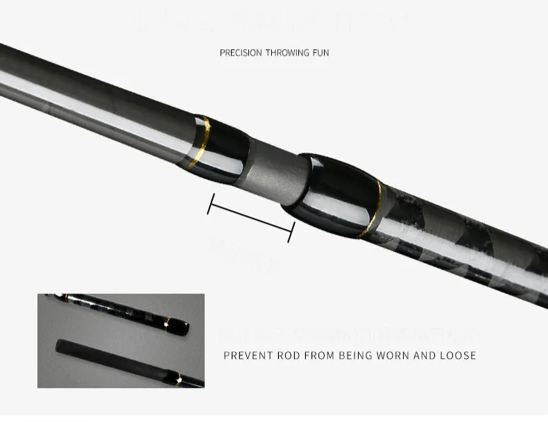 Супер жесткие комплекты для рыбалки из углеродного волокна, Удочка с двойным тормозом, удилище с наживкой, катушка H/XH, метательная Удочка 2,1/2,4 м