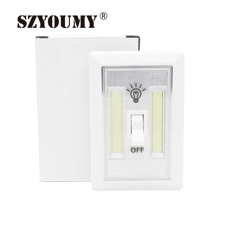SZYOUMY переключатель блочный настенный ночник Светодиодная Беспроводная лампа переключатель настенные Ночники для домашнего использования