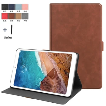 

Case For Xiaomi Mi Pad 4 Plus 10.1'' Wake Sleep Flip PU Leather Cover Mi Pad 4 Plus 10.1 Front Support Capa Fundas Coque+Stylus