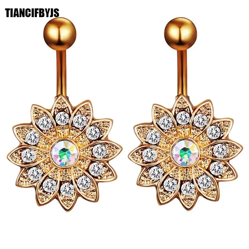 Женские кольца TIANCIFBYJS из нержавеющей стали 14 г 20 шт.|Украшения для тела| |