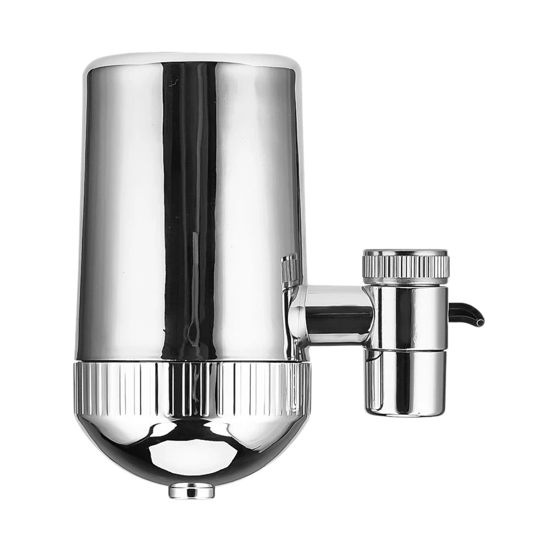 

Stainless Steel Faucet Water Filter Mineral Stone Tap Water Purifier Kitchen Tap Water Filter Rust Removal Washable Filter