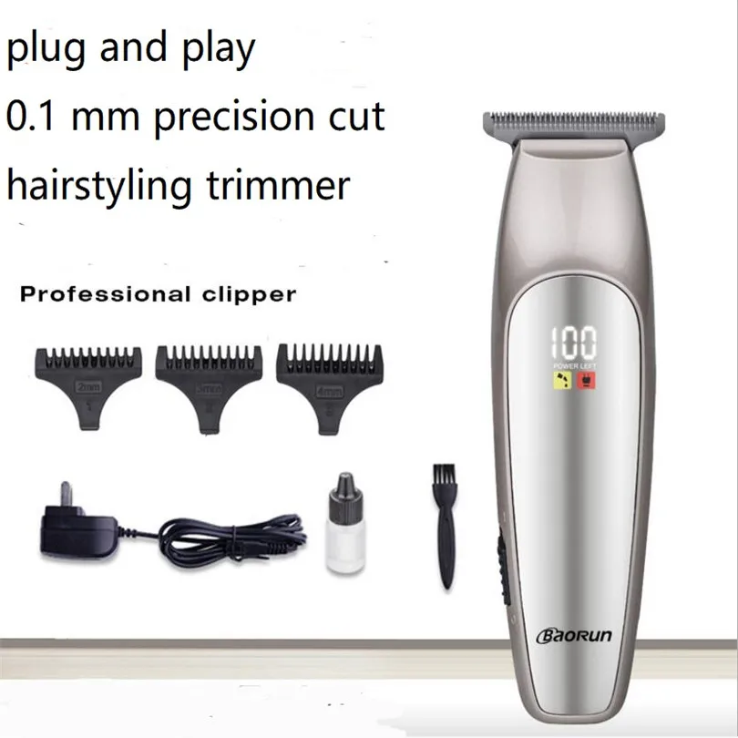 Murah 0.1 Mm Listrik LCD Penata Rambut T Pisau Pria Gromming Tukang Cukur Gaya Tengkorak Potongan Rambut Minyak Potongan Rambut Pendek Jenggot Alat Cukur Clipper Pemangkas spesifikasi 0.1 Mm Listrik LCD Penata Rambut T Pisau Pria Gromming Tukang Cukur Gaya Tengkorak Potongan Rambut Minyak Potongan Rambut Pendek Jenggot Alat Cukur Clipper Pemangkas