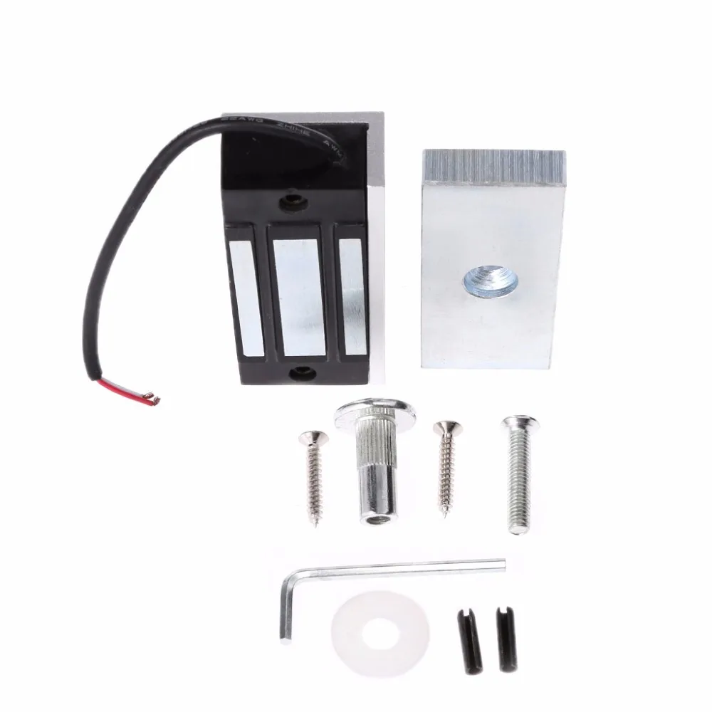 

12V Mini Electronic Drawer Lock Electric Magnetic Cabinet Door Locks 60kg 130lbs