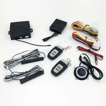 

passive keyless entry push button stop start system smart key identify recognized remote start stop engine HY-904 RM2A with chip