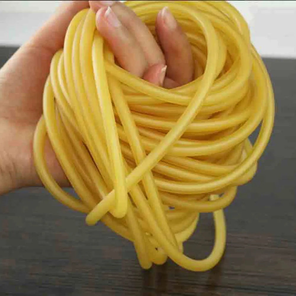 Free Ship Professional Hunting Slingshot Rubber 10M 1745 Strong Tension