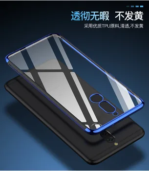 

50pcs/lot For Mate 10 Pro Electroplate shining Soft TPU case For Huawei Mate 10 Lite Nova 2i Honor 9i / Honor V10 / Nova 2S