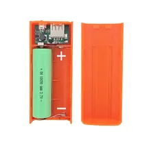 GTF 3.7V 2 X 18650 USB Power Bank Battery Charger Case Box For DIY 18650 Battery power Bank Detachable Back Cover drop shipping