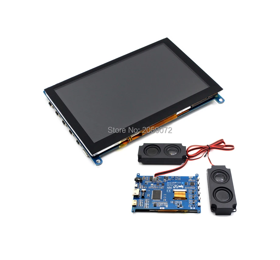 Raspberry Pi 5inch LCD 5 inch USB Capacitive Touch screen