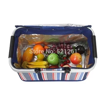 Большая космическая сумка для пикника, Термосумка-холодильник, водонепроницаемая, изолированная, переносная сумка для пикника, сумка для еды, Сумка для кемпинга, сумка для хранения пикника