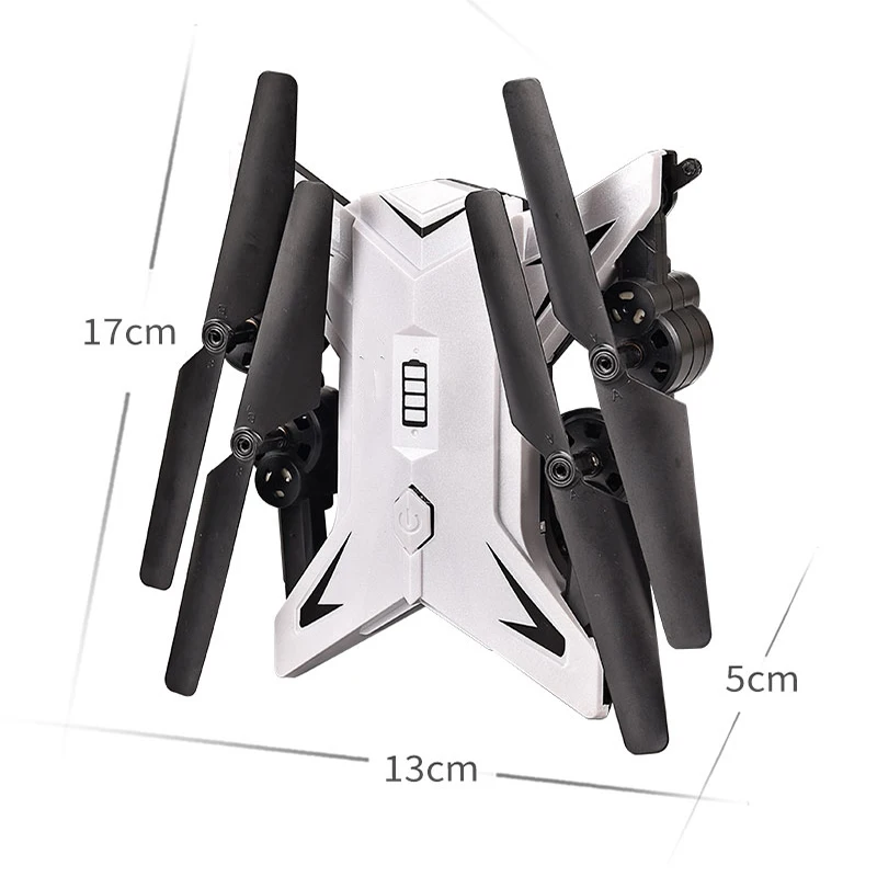 Foldable Quadcopter RC Drone with Camera HD 1080P WIFI FPV RC Helicopter Drone Professional 20 Minutes Battery Life gift