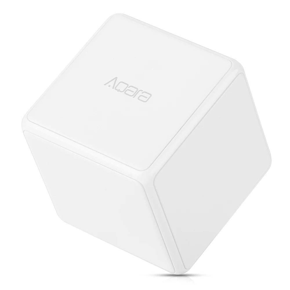 Aqara Magic Cube контроллер smart Zigbee версия управляется шестью мерами для умного дома устройство работает с mi Home app