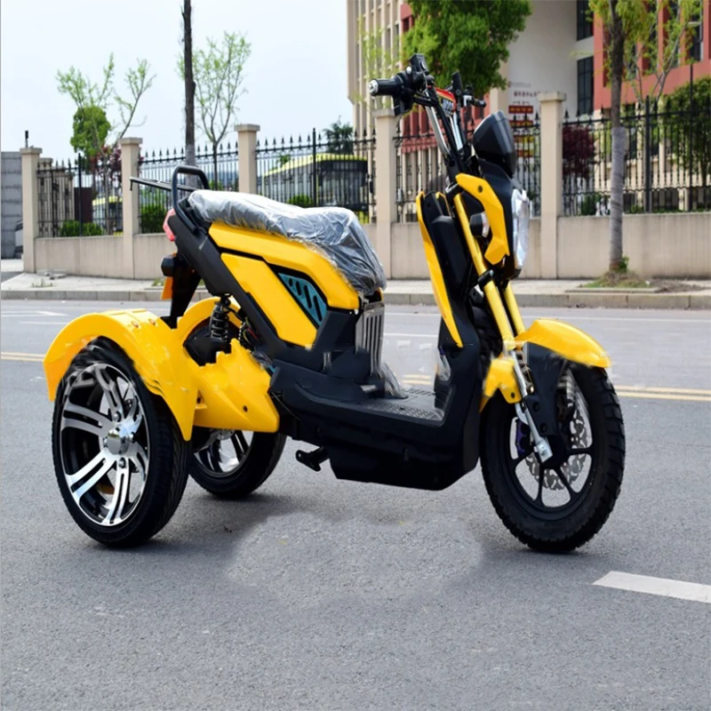 Flash Deal Motorcycle electric bike citycoco electric scooter motor tricycle three wheel electric motorcycle 60V 12A 1500W e bike 5