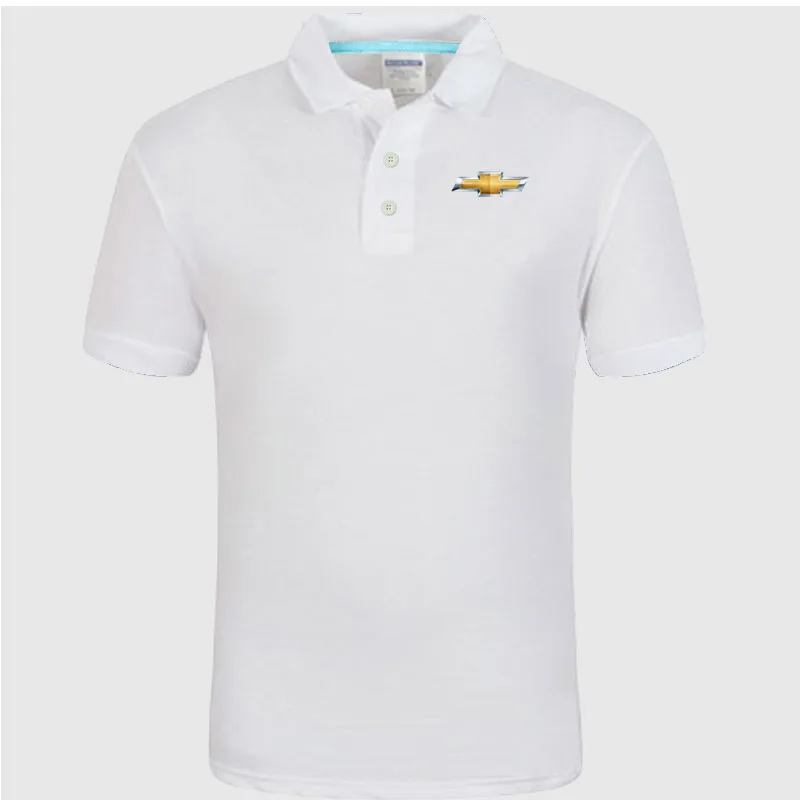 Высокое качество логотип crocodil Логотип Chevrolet Polo классический бренд Мужская рубашка поло мужская повседневная однотонная с коротким рукавом хлопковые рубашки-поло