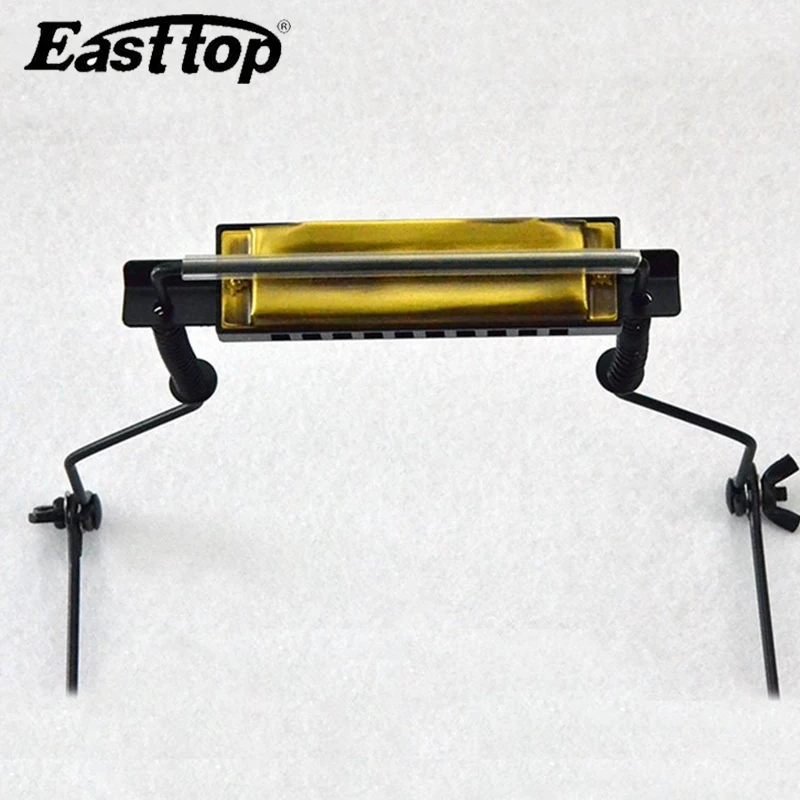 EASTTOP высокое качество 10 отверстий губная гармошка держатель для шеи подставка