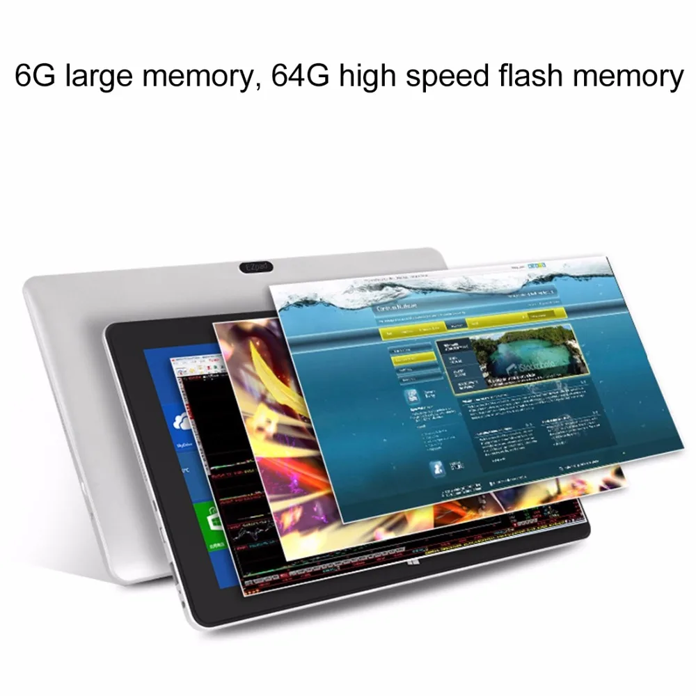 Ligação em Ponte Ezpad Tablet 11.6 Polegada gb Ram 64 Rom Windows 10 Intel Apollo Lago N3450 Quad Core 1920x1080 9000 Mah Hdmi 6 Pro pc 10 China tablet pc Suppliers