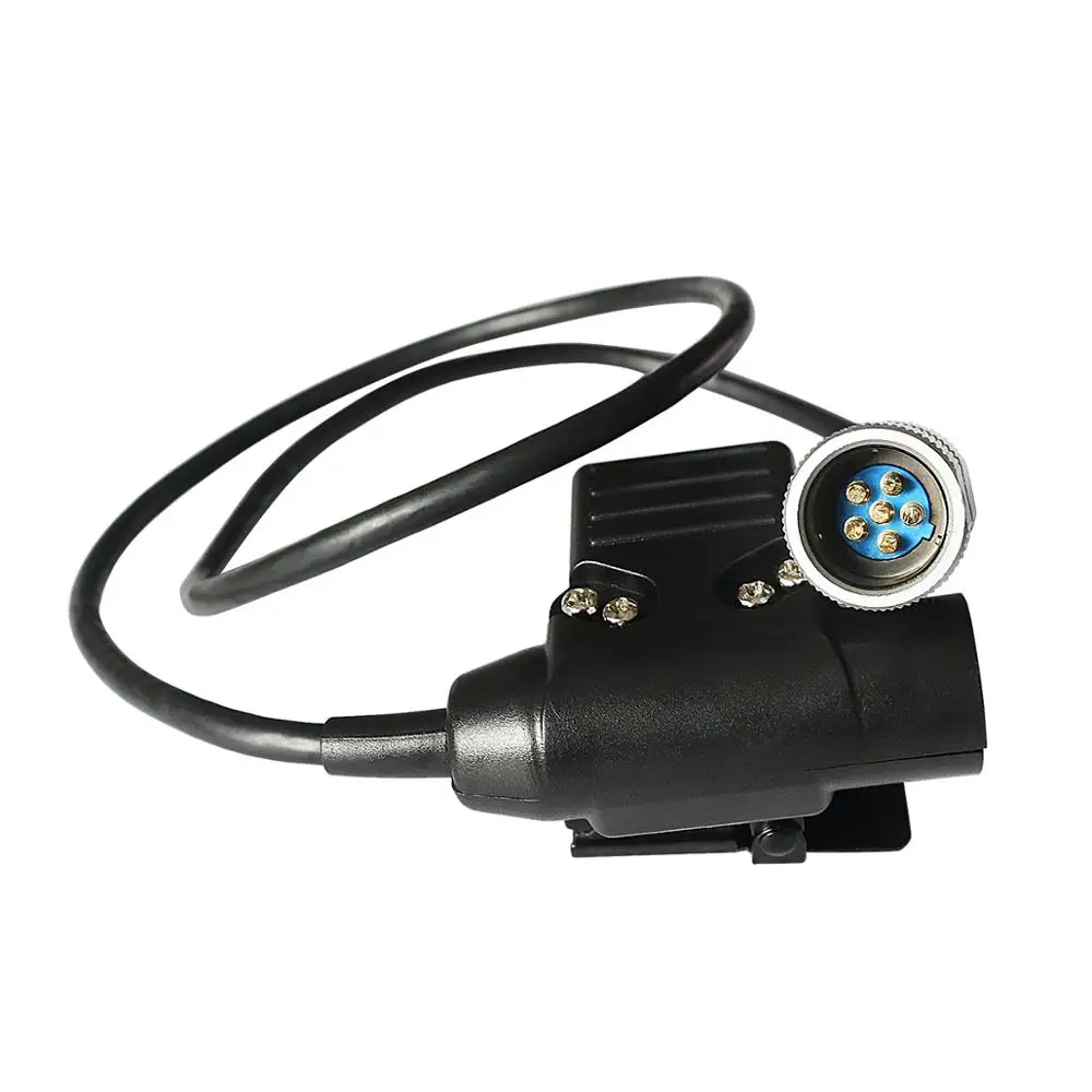 

U94 PTT 6-pin military walkie-talkie accessory for AN / PRC 152 PRC 148 PTT