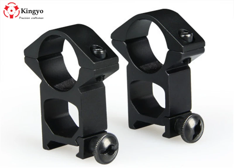 

Gun Accessories 25.4mm 2PCs Low Wide Profile Picatinny/Weaver Rings,Hunting Riflescope 20mm Rail Scope Mount