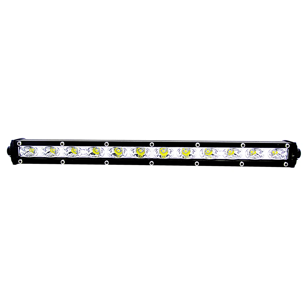 

13Inch 36W 12Led Car Work Light Bar Roof Driving Spot Flood Beam Lamp for Jeep Off Road Trucks Pickup Wagon UTB Cab ATV SUV