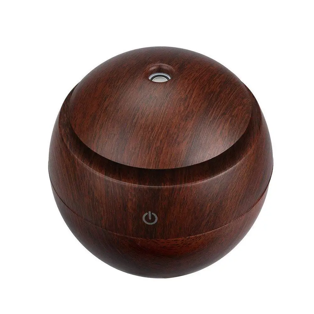 USB Aroma Diffuser Ultrasonic Cool Mist Humidifier Air Purifier 7 Color Change LED Night light for