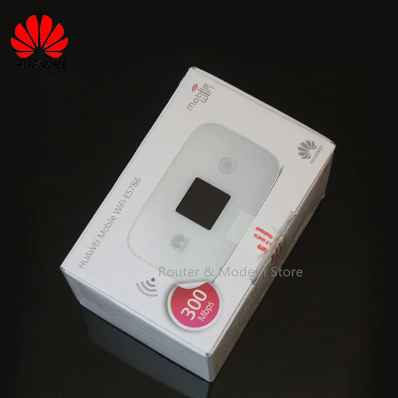 Б/у разблокированный оригинальный HUAWEI E5786 E5786s 63a 300 Мбит/с CAT6 4G LTE портативный