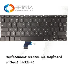 Genuine New Replacement A1502 UK Keyboard for MacBook Pro Retina 13′ 2013-2015 without backlight