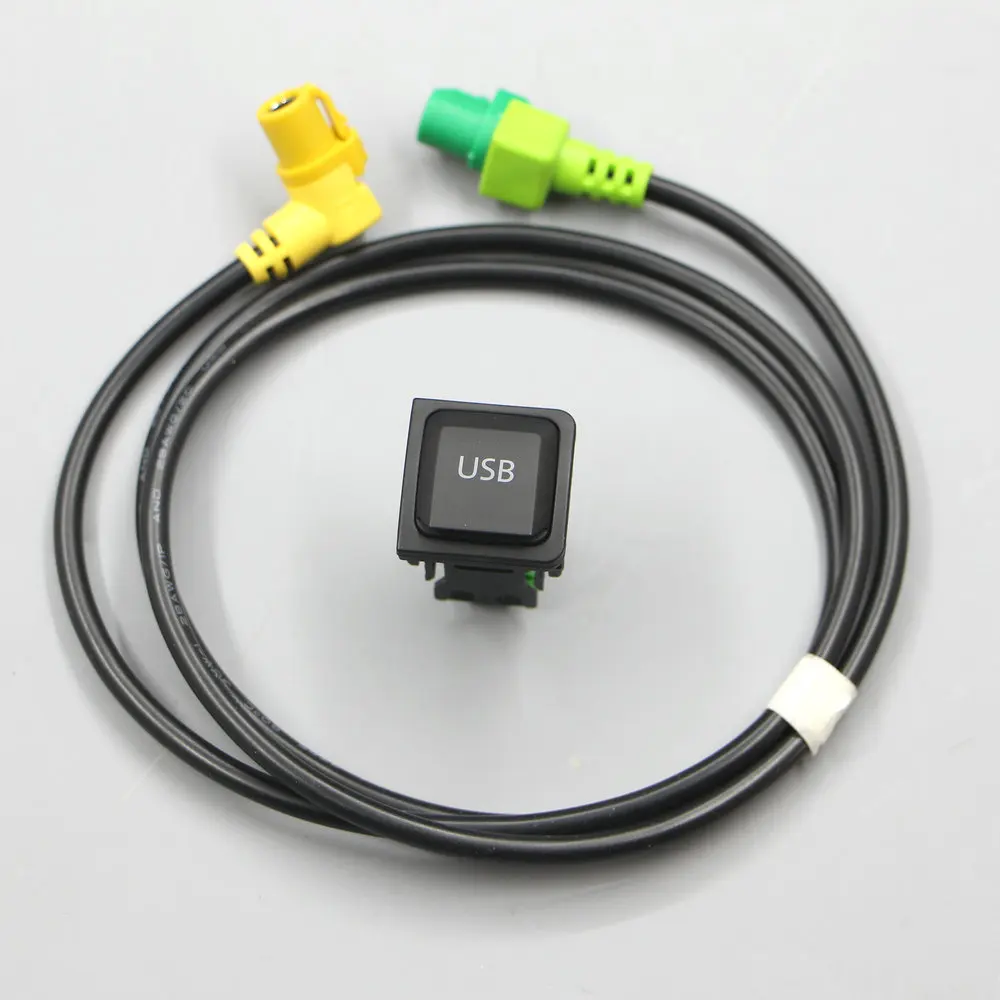 USB кабель для VW rcd510 rns315 rcd300 Golf Jetta mk6 Polo Touran tiguan|Переключатели и рычаги авто| |