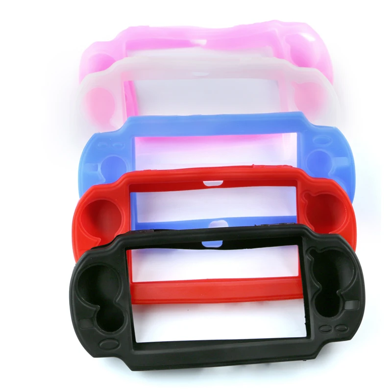 

Rubber Soft Silicone Case For Sony PSV1000 Skin Case For PS Vita PSVita 1000 Cover Protection TPU Case