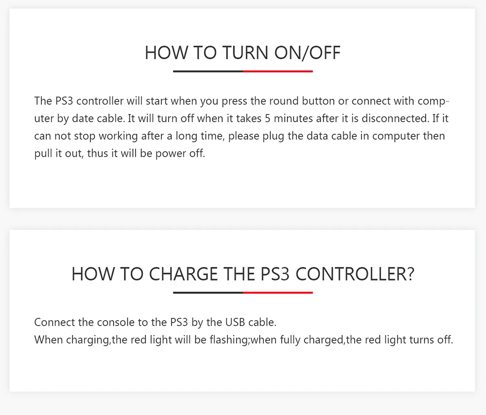 Для PS3 контроллер беспроводной двойной шок Bluetooth джойстик игровой контроллер для Playstation 3 с зарядным кабелем джойстик