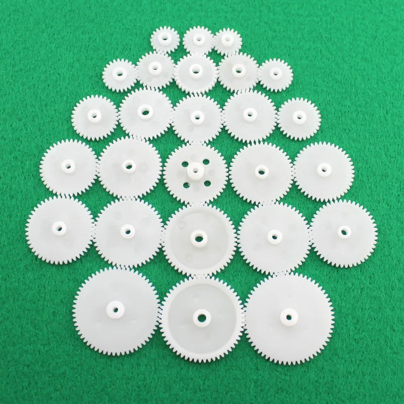 

JMT 25 Kinds of Single - Layer Gearbox Motor Plastic Gearbox DIY Four-WD Robot Car Toy Gear Spare Parts