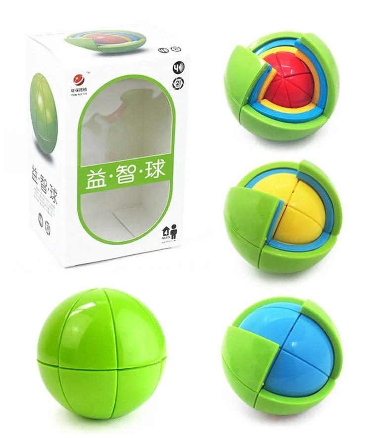 1 шт. Дети 3D Интеллект головоломка Лабиринт мяч игрушки игра Обучающие
