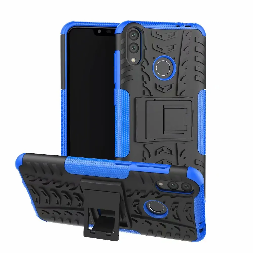 Чехол для Honor 8C чехол 8 C прочный двухслойный противоударный жесткий силиконовый