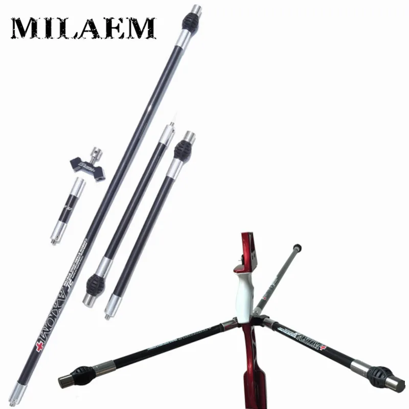 

1Set Archery Adjustable Carbon Balance Rod Stabilizer Bar System Damping Shock Recurve Compound Bow Outdoor Hunting Accessories